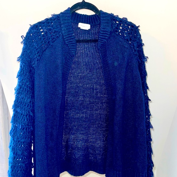 Lovers and Friends navy knitted cardigan - Picture 1 of 4